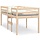 Hochbett aus massivem Kiefernholz 90x200 cm - 35% Rabatt