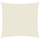 Sonnensegel Quadratisch 3,6 x 3,6 m, Creme - 33% Rabatt