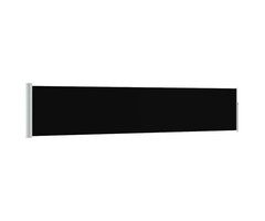 Vidaxl Seitenmarkise 100x500 cm schwarz - 40% Rabatt - Ausgepackt