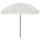 Strandsonnenschirm 205x205cm Grau-Weiß - 33% Rabatt
