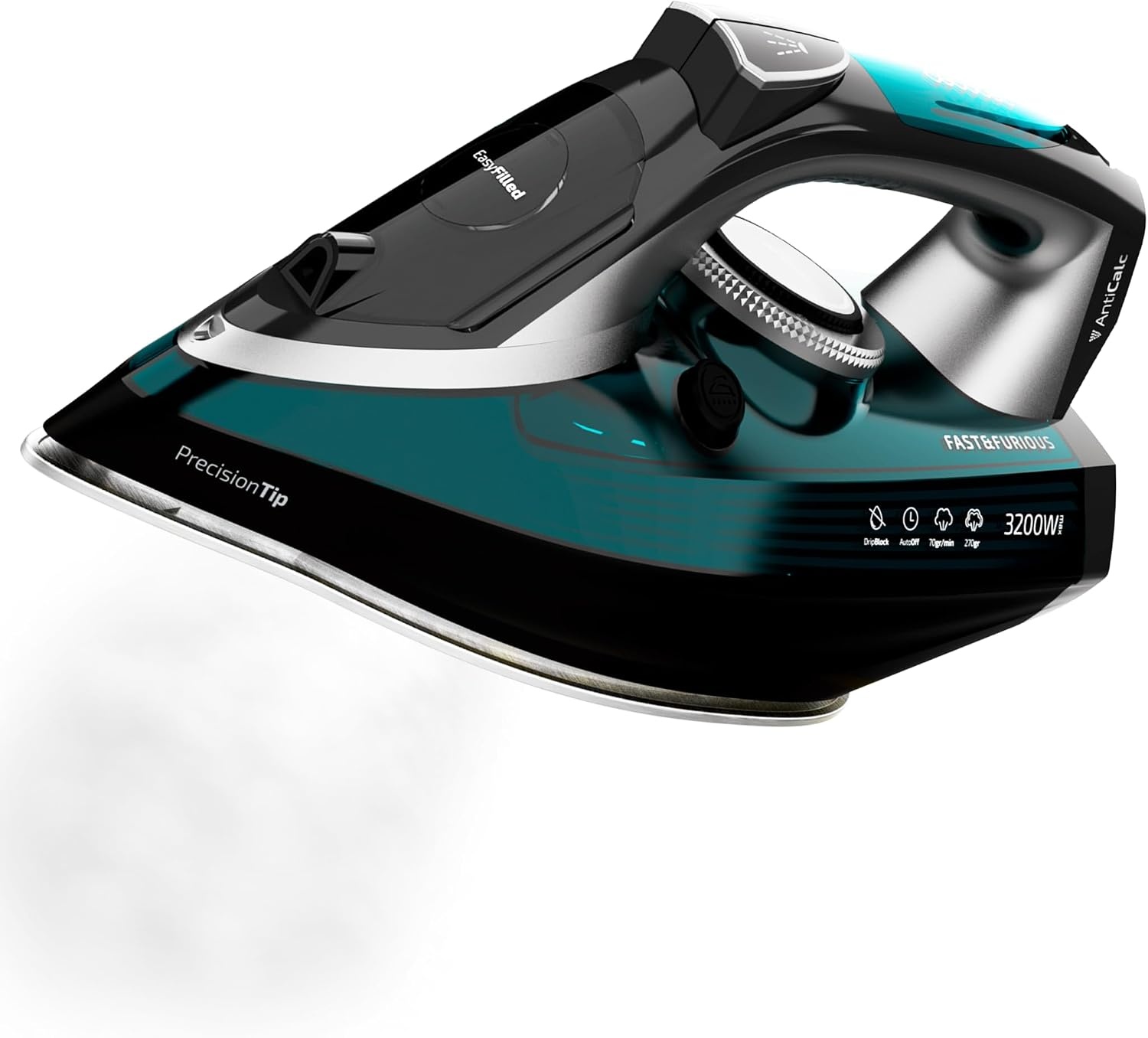 Cecotec Dampfbügeleisen 2600W mit Turbo-Slide-Sohle - 31% Rabatt