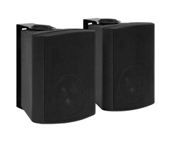 Vidaxl 2x 2-Wege Wandlautsprecher 100W Schwarz - 34% Rabatt