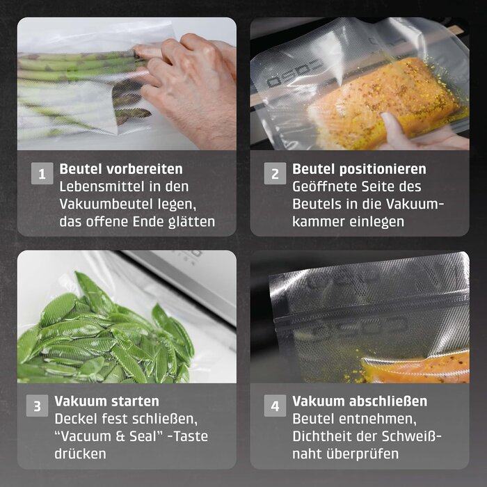 Vakuumiergerät 110W aus Edelstahl - 34% Rabatt