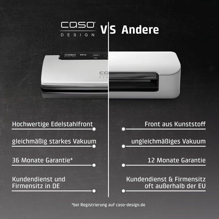 Vakuumiergerät 110W aus Edelstahl - 34% Rabatt