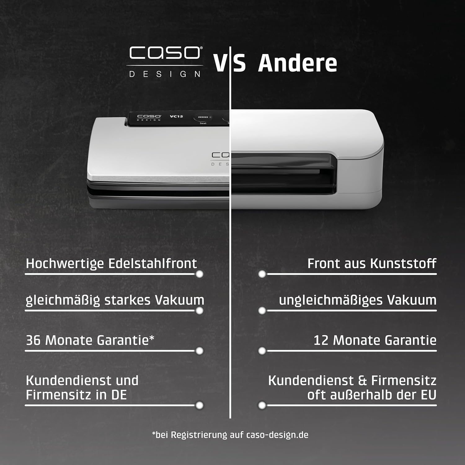 Vakuumiergerät 110W aus Edelstahl - 34% Rabatt