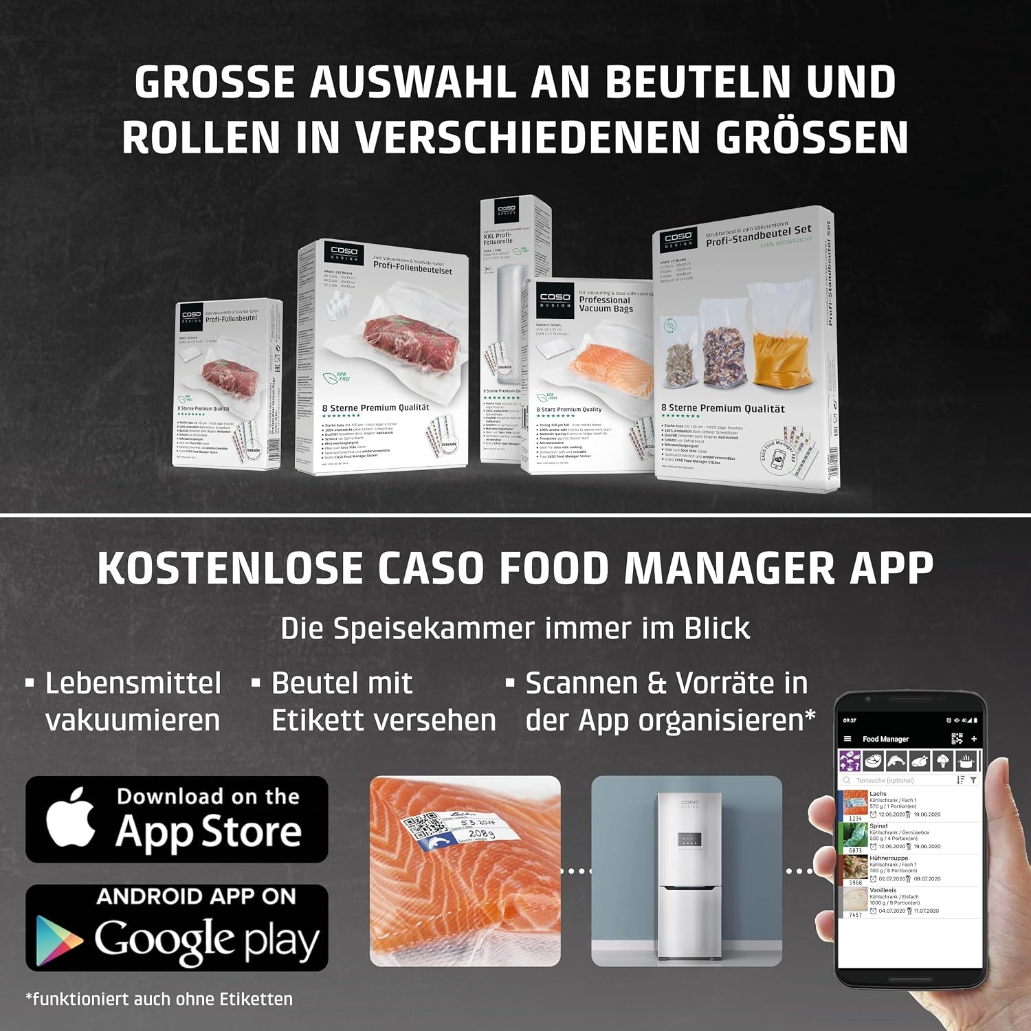 Vakuumiergerät 110W aus Edelstahl - 34% Rabatt