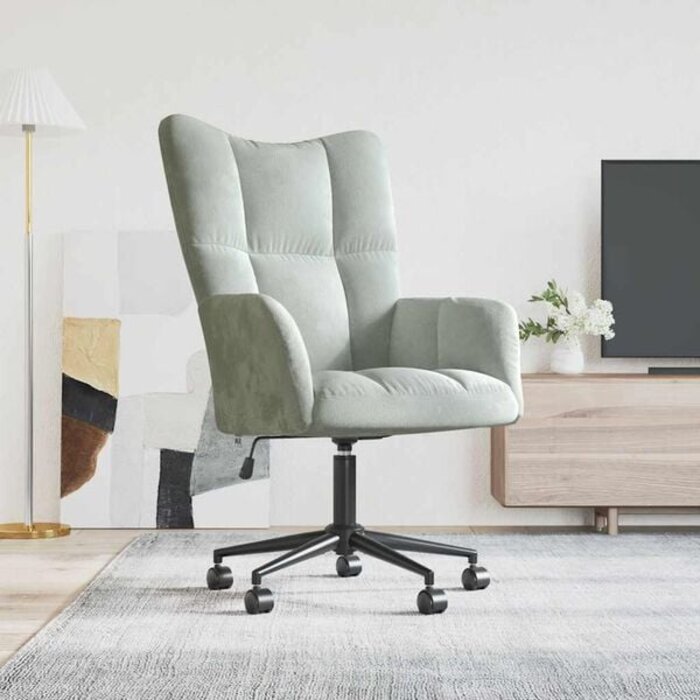 Vidaxl Eleganter Relaxstuhl in Hellgrau - 28% Rabatt
