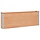 Hochbeet Pflanzkasten 200x30x72 cm WPC Braun - 34% Rabatt