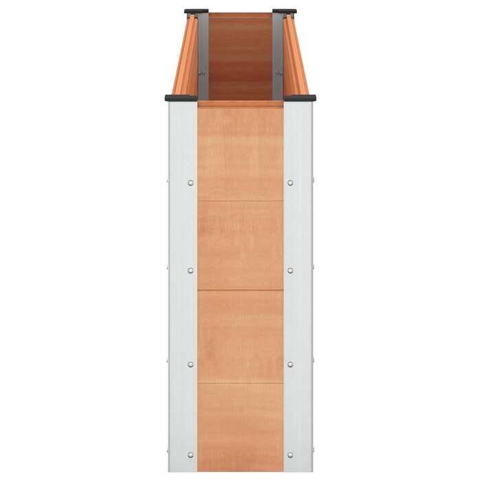 Vidaxl Hochbeet Pflanzkasten 200x30x72 cm WPC Braun - 34% Rabatt