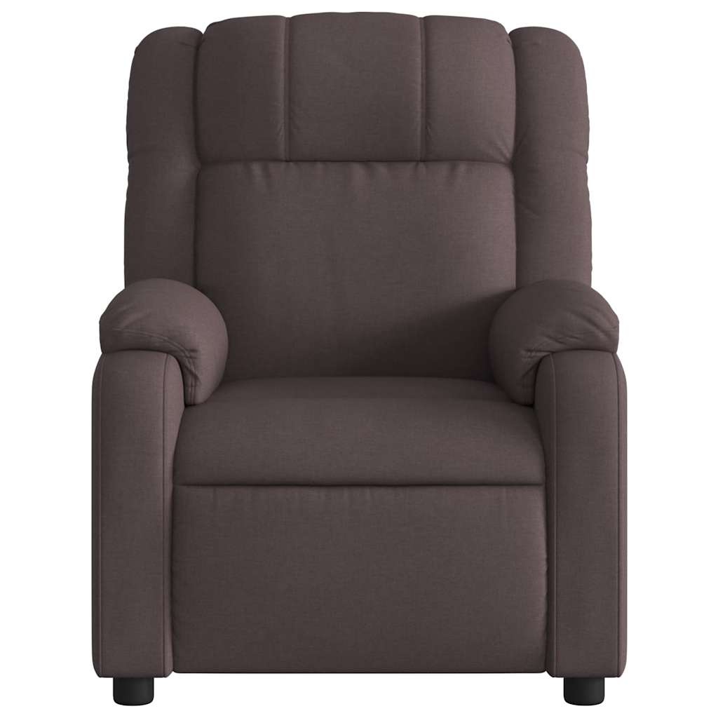 Vidaxl Massagesessel aus Stoff Dunkelbraun - 35% Rabatt - Verstellbar & Komfortabel