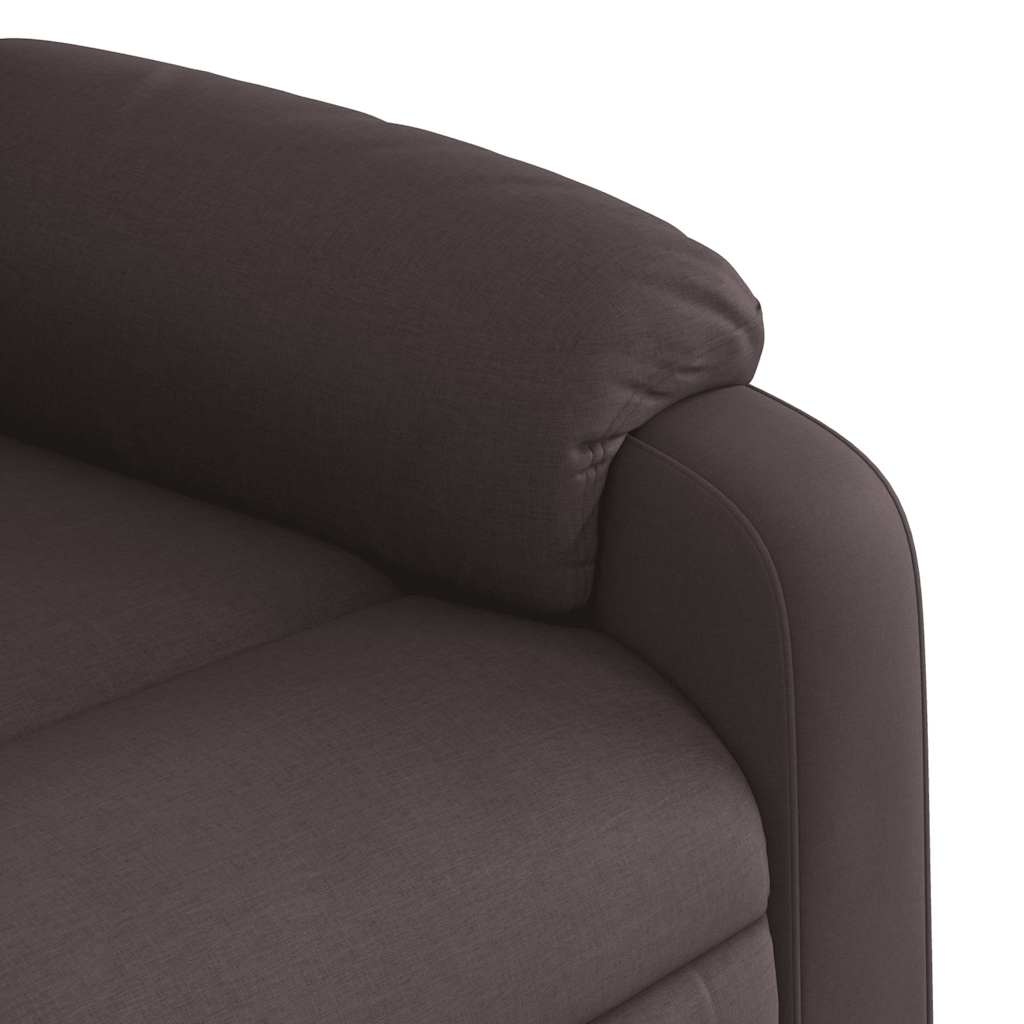 Vidaxl Massagesessel aus Stoff Dunkelbraun - 35% Rabatt - Verstellbar & Komfortabel