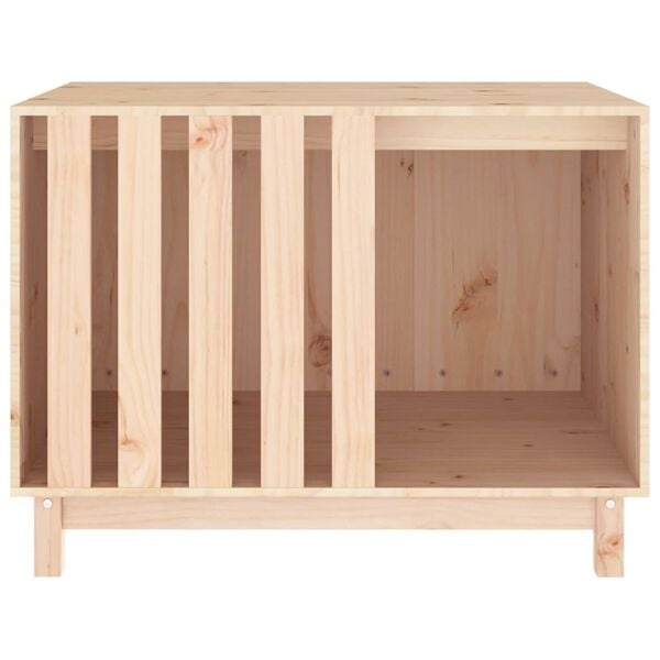 Vidaxl Hundehütte aus massivem Kiefernholz 90x60x67cm - 35% Rabatt