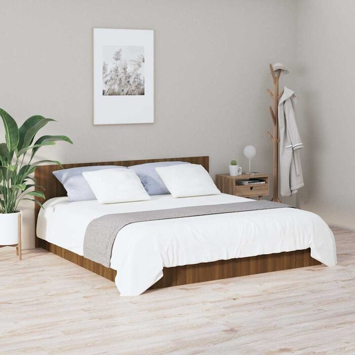 Vidaxl Bettkopfteil 200 x 80 cm Eichenoptik Braun - 34% Rabatt