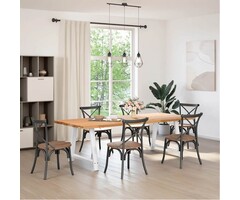 Vidaxl A-förmige Tischbeine Stahl Weiß 100x73cm, 2er Set - 34% Rabatt