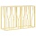Wandkonsole Edelstahl/Glas Gold 110x30x70 cm - 35% Rabatt