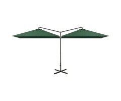 Vidaxl Doppelsonnenschirm 600x300 cm Grün - 35% Rabatt