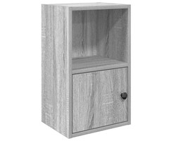 Vidaxl Kompaktes Bücherregal in Grau Sonoma-Eiche - 31x24x52 cm - 38% Rabatt
