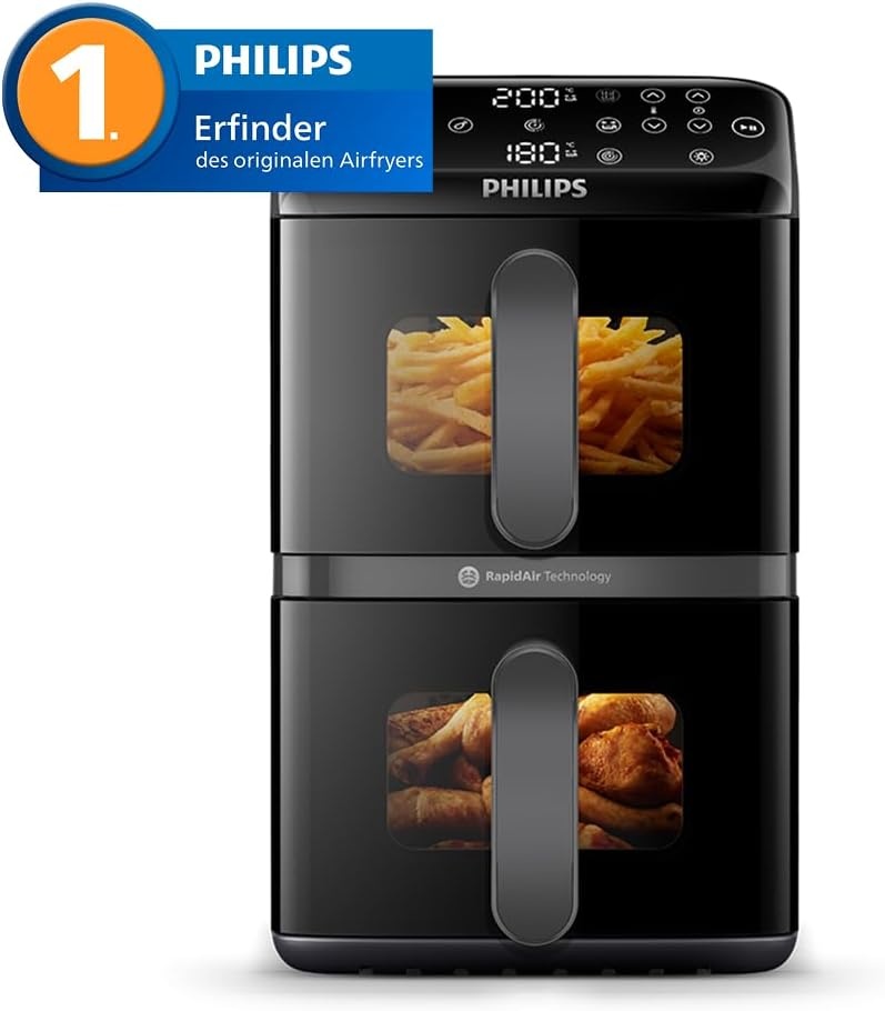 Philips Doppelkammer Heißluftfritteuse 10L - 35% Rabatt