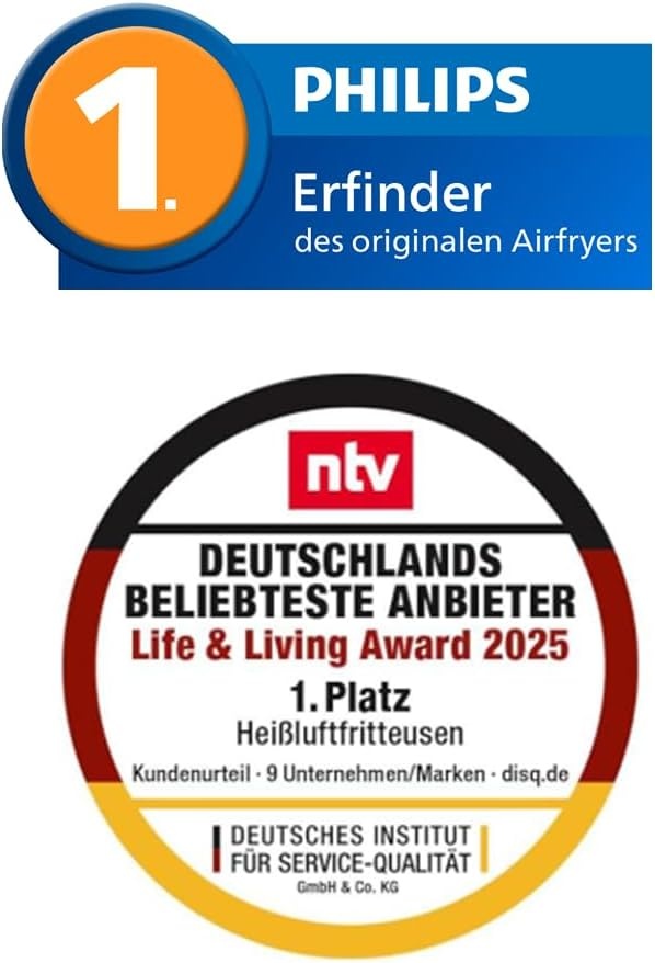 Philips Doppelkammer Heißluftfritteuse 10L - 35% Rabatt