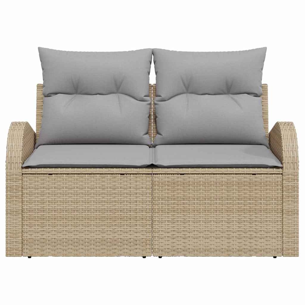 Vidaxl Gartenbank mit Kissen Beige 124x62cm - 35% Rabatt