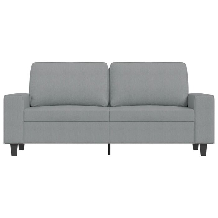 Vidaxl 2-Sitzer Sofa 140 cm Lichtgrau - 35% Rabatt