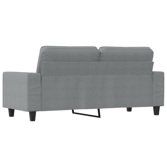 Vidaxl 2-Sitzer Sofa 140 cm Lichtgrau - 35% Rabatt