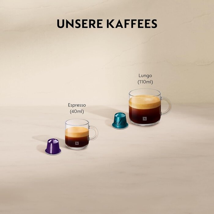 Kapselkaffeemaschine für Nespresso Original, Weiß - 35% Rabatt