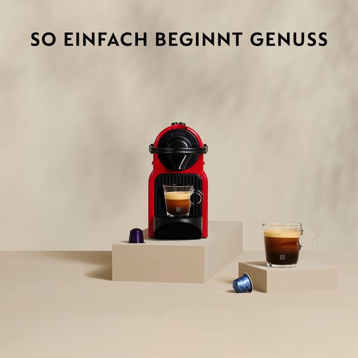 Kapselkaffeemaschine für Nespresso Original, Weiß - 35% Rabatt