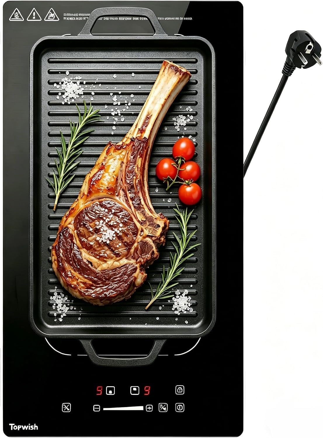 Induktionskochfeld 30 cm mit Flexzone 3500W - 34% Rabatt