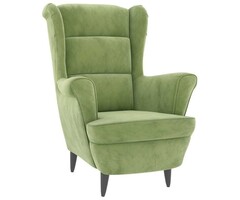 Vidaxl Samt-Sessel in Hellgrün - 74 x 84 x 100 cm - 35% Rabatt