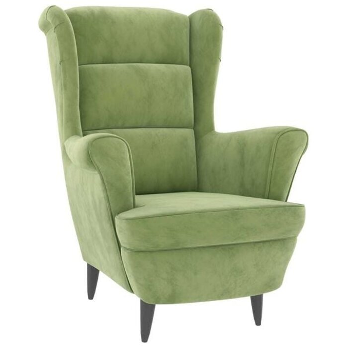 Vidaxl Samt-Sessel in Hellgrün - 74 x 84 x 100 cm - 35% Rabatt