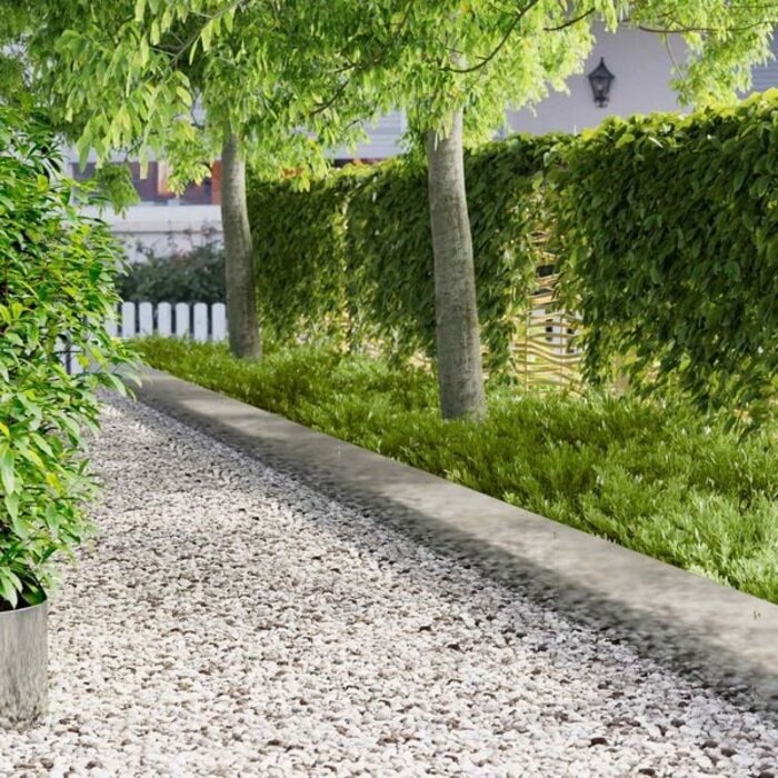 Vidaxl Rasenkante 10er-Set 103 x 30 cm Stahl Silber - 34% Rabatt