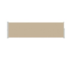 Vidaxl Seitenmarkise 160 x 500 cm in Beige - 34% Rabatt auf Retourenware