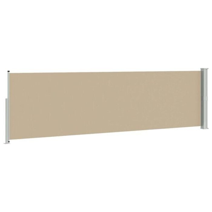 Vidaxl Seitenmarkise 160 x 500 cm in Beige - 34% Rabatt auf Retourenware