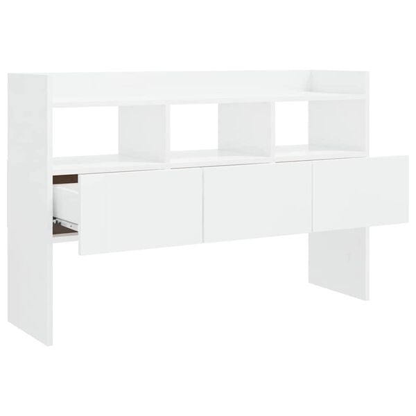 Vidaxl Modernes Sideboard Hochglanz-Weiß 105x30x70 cm - 34% Rabatt