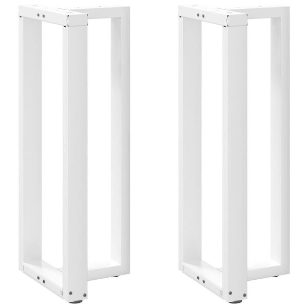 T-Form Bartischbeine 2er-Set Weiß 40x35x(100-101)cm - 34% Rabatt