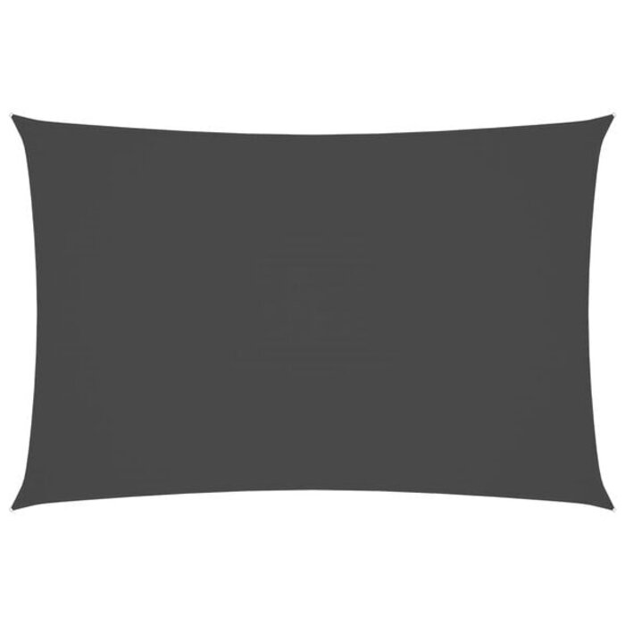 Rechteckiges Sonnensegel 2x4 m Anthrazit - 32% Rabatt