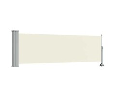 Vidaxl Ausziehbare Seitenmarkise 80x300 cm, Creme - 34% Rabatt