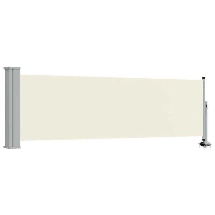 Ausziehbare Seitenmarkise 80x300 cm, Creme - 34% Rabatt