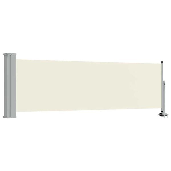Ausziehbare Seitenmarkise 80x300 cm, Creme - 34% Rabatt