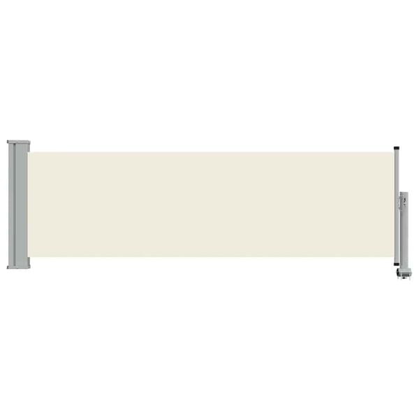 Ausziehbare Seitenmarkise 80x300 cm, Creme - 34% Rabatt
