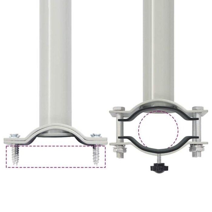 Ausziehbare Seitenmarkise 80x300 cm, Creme - 34% Rabatt
