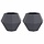 2er Set Pflanzkübel Anthrazit 50x50x40cm Stahl - 33% Rabatt