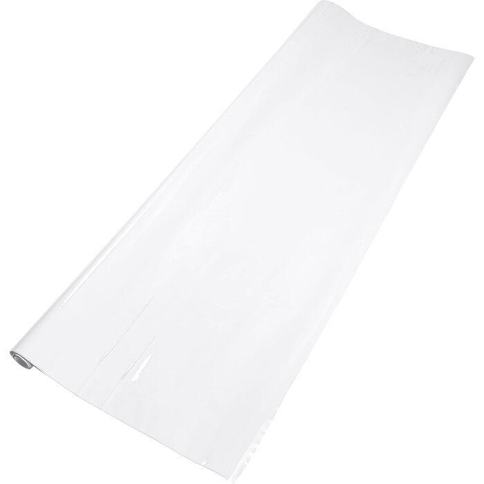 PVC Vinyl-Folie 6,5 m x 1,52 m, Weiß - 34% Rabatt auf Retourenware