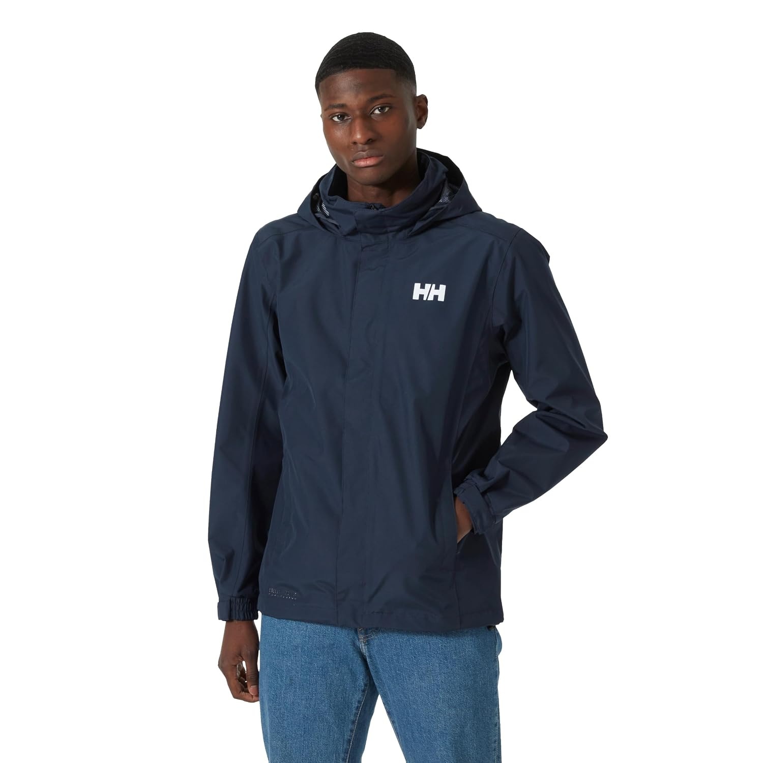 Wasserdichte Herrenjacke Marineblau 4XL - 60% Rabatt