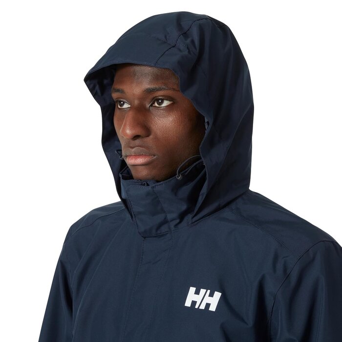 Wasserdichte Herrenjacke Marineblau 4XL - 60% Rabatt