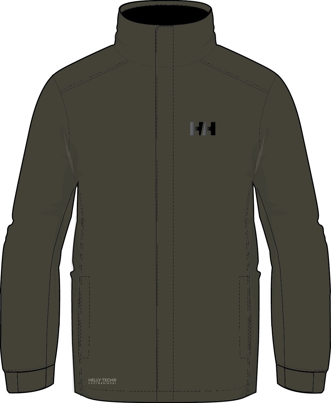 Wasserdichte Herrenjacke Marineblau 4XL - 60% Rabatt