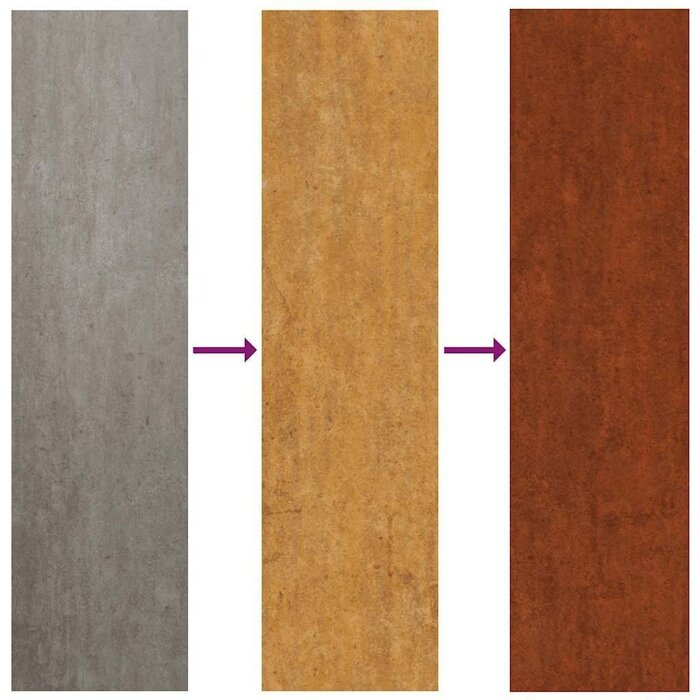 Großer Pflanzkübel aus wetterfestem Stahl 80x80x80 cm - 34% Rabatt