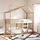 Hausbett-Aufsatz Massivholz Kiefer 213x85,5x144,5 cm - 34% Rabatt