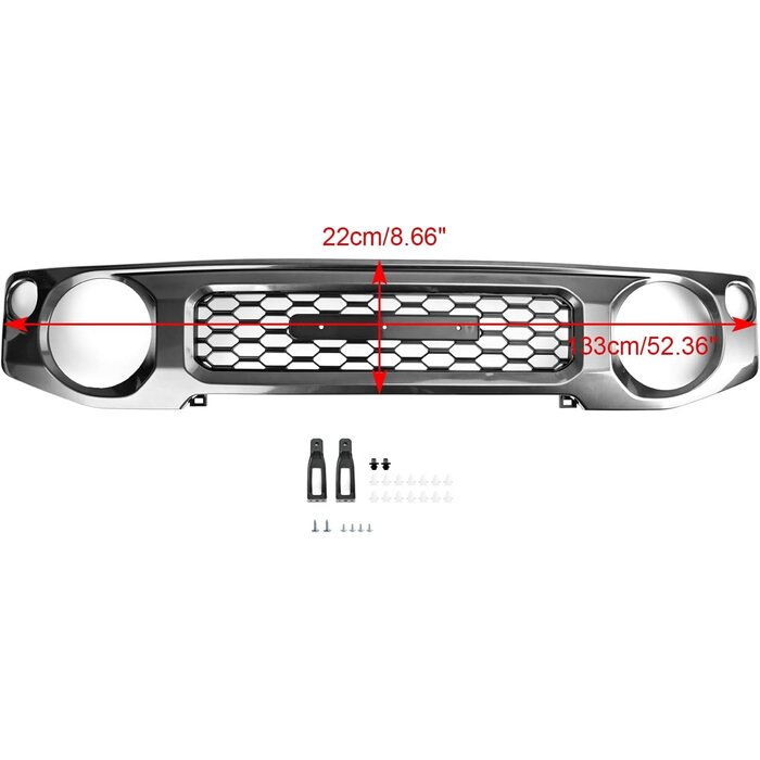 Frontgrill Wabendesign für Suzuki Jimny JB64/JB74 - 29% Rabatt